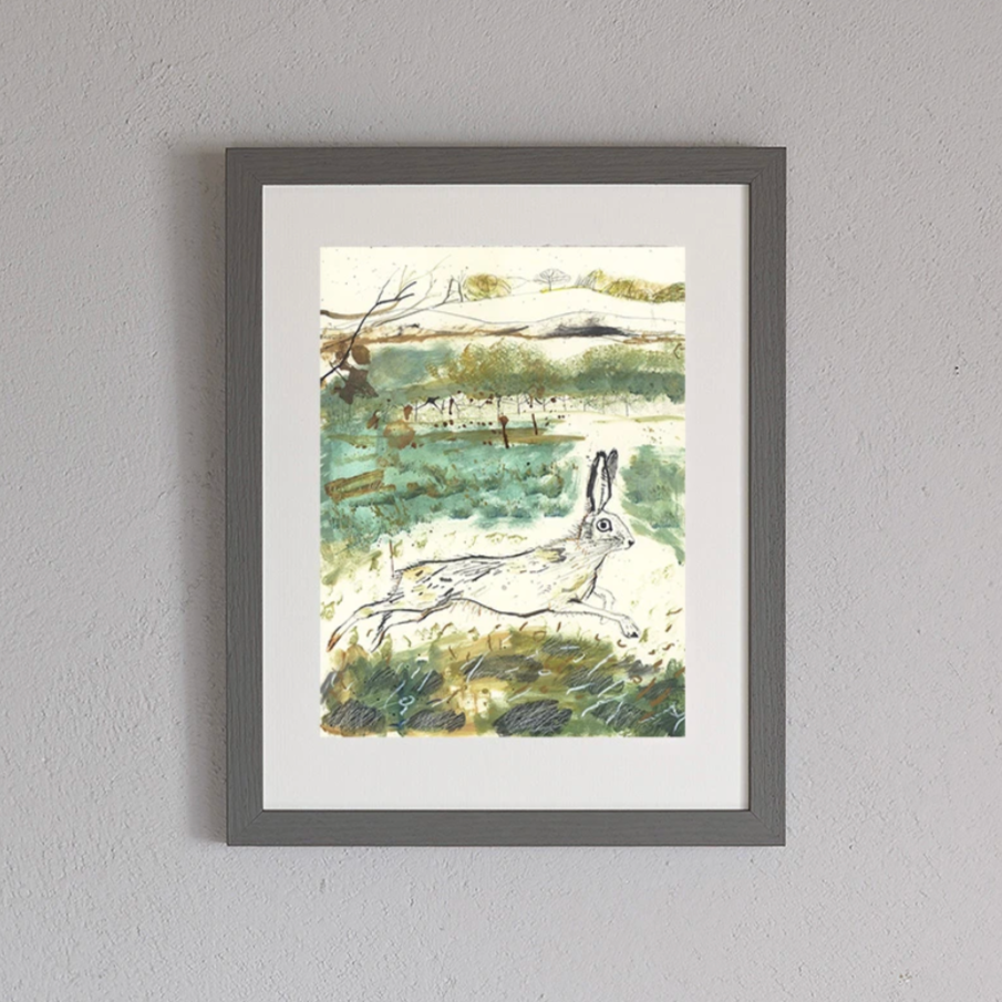 THE HEATHLAND HARE -PRINT