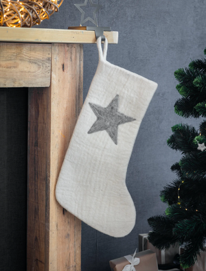 SOUTHWOLD STOCKING - WARM WHITE