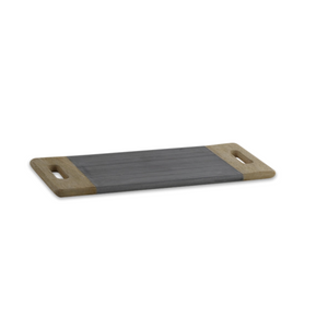BWARI MARBLE PLATTER - GREY