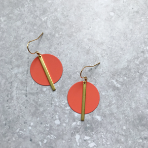 SOLAR EARRINGS - BLUE