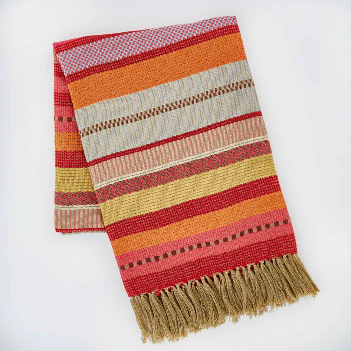 DARJEELING STRIPE THROW - ALLOW 5-7 DAYS
