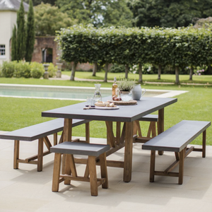 CHILSON TABLE AND BENCH SET  LARGE*** PRE ORDER ***