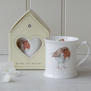 ROBIN CHINA MUG BY MOSNEY MILL - LAST ONE
