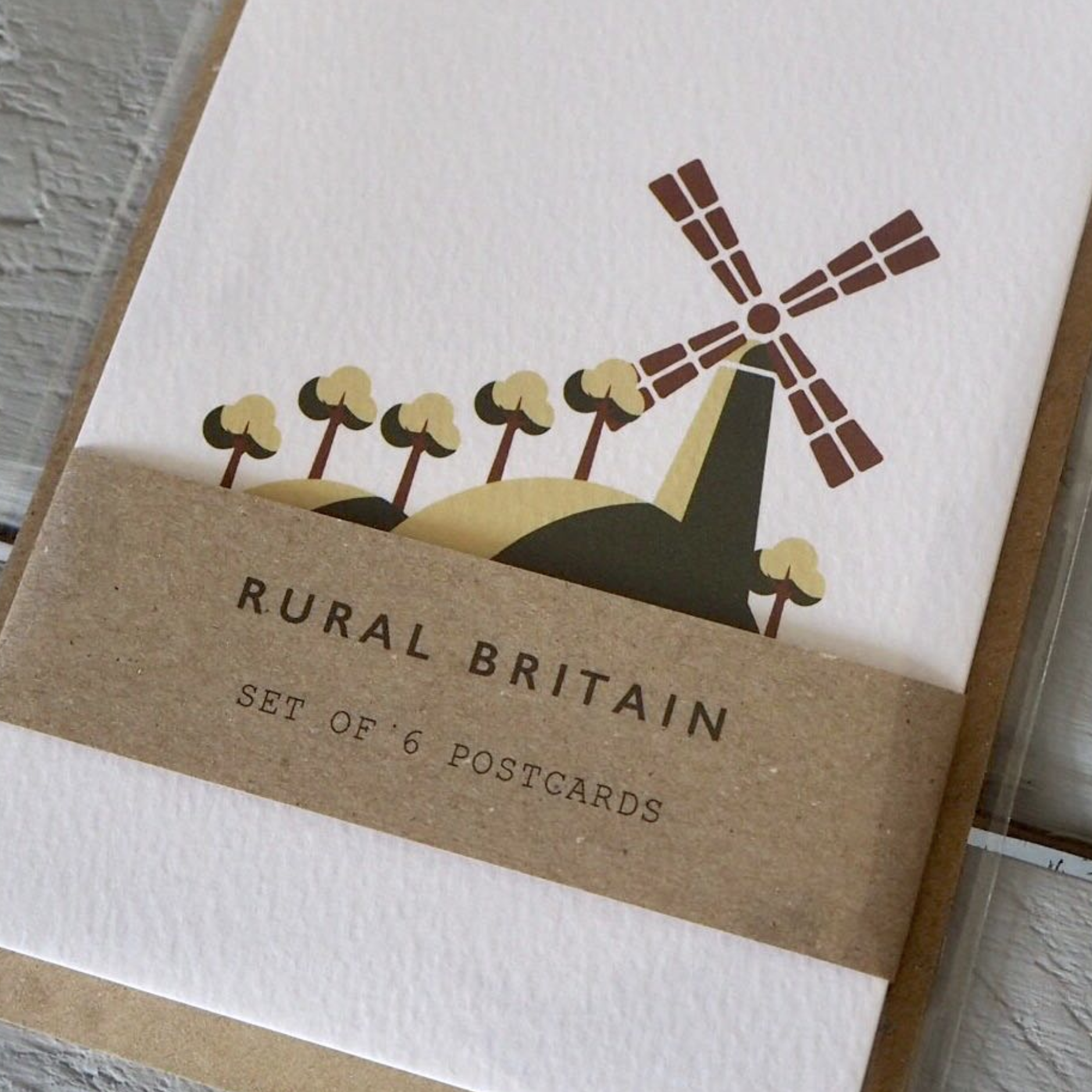 RURAL BRITAIN - POSTCARD