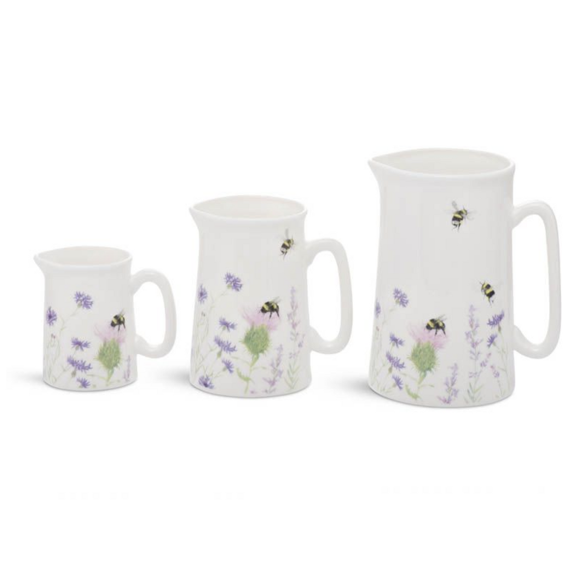 BEE & FLOWER JUG - MINI, SMALL & MEDIUM