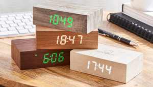 FLIP CLICK CLOCK - WHITE BIRCH