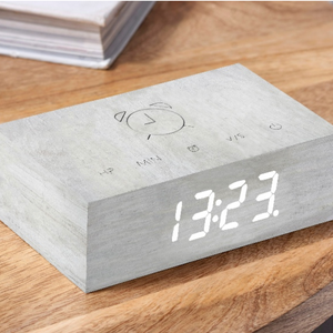FLIP CLICK CLOCK - WHITE BIRCH
