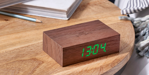 FLIP CLICK CLOCK - WALNUT