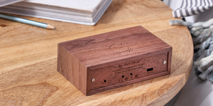 FLIP CLICK CLOCK - WALNUT