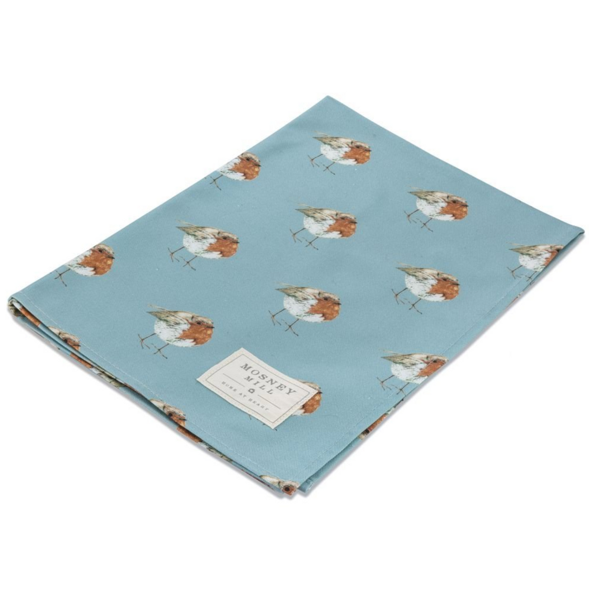 ROBIN TEA TOWEL - BLUE