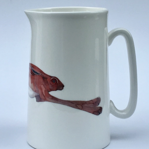 HARE BONE CHINA JUG