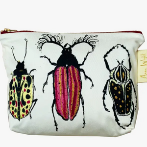 ANNA WRIGHT “BUG LIFE” - COSMETIC OR MAKE UP BAGS
