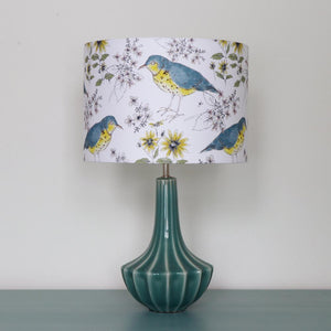 SONGBIRD AND FLORA LAMPSHADE