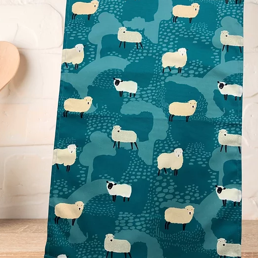 DARTMOOR SHEEP TEA TOWEL