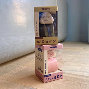 SHLEEP AND WOOFY WOODEN TOYS WITH GEARS