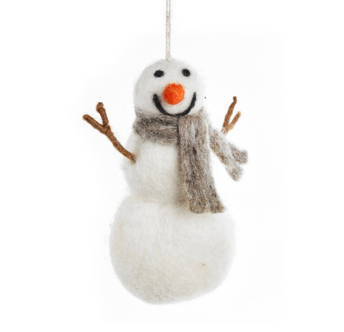 NORMAN THE FELT SNOWMAN - Feather & Twigs