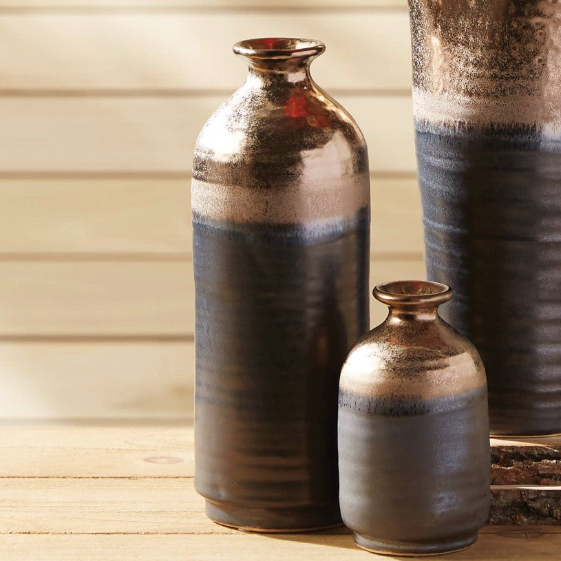TAHLIA BOTTLE VASE LARGE - Feather & Twigs