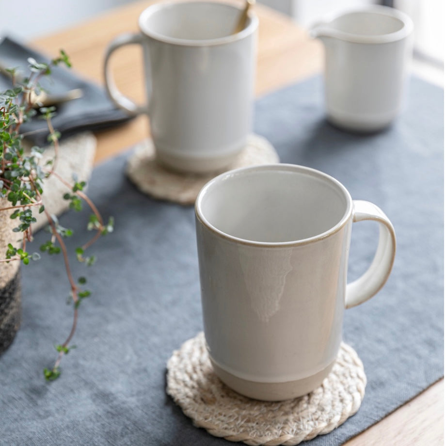 ITHACA MUGS TALL (PAIR) - Feather & Twigs