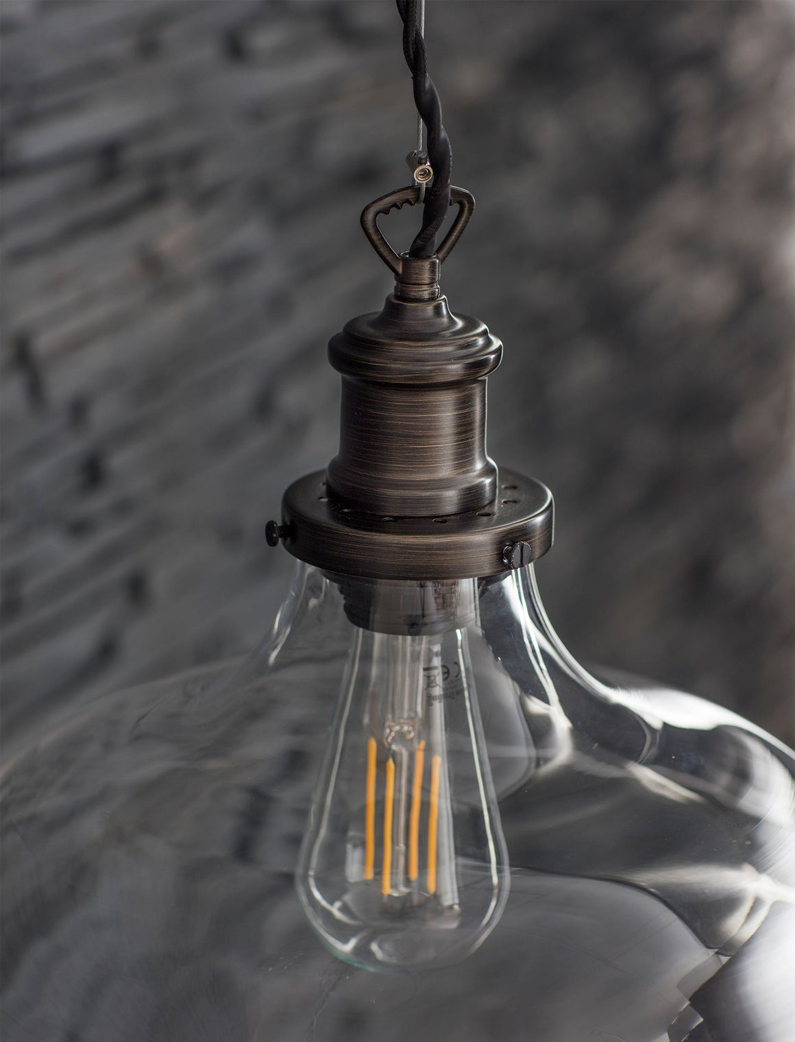 HOXTON PENDANT LIGHT - LARGE - PRE ORDER - Feather & Twigs