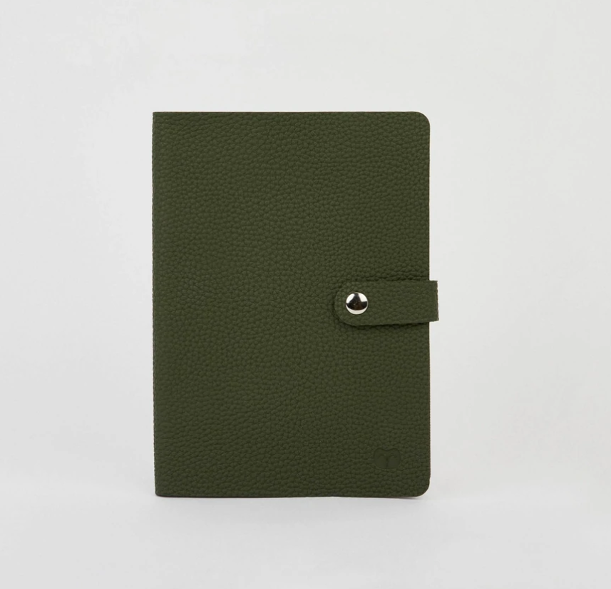 NICOBAR NOTEBOOK - OLIVE GREEN - Feather & Twigs