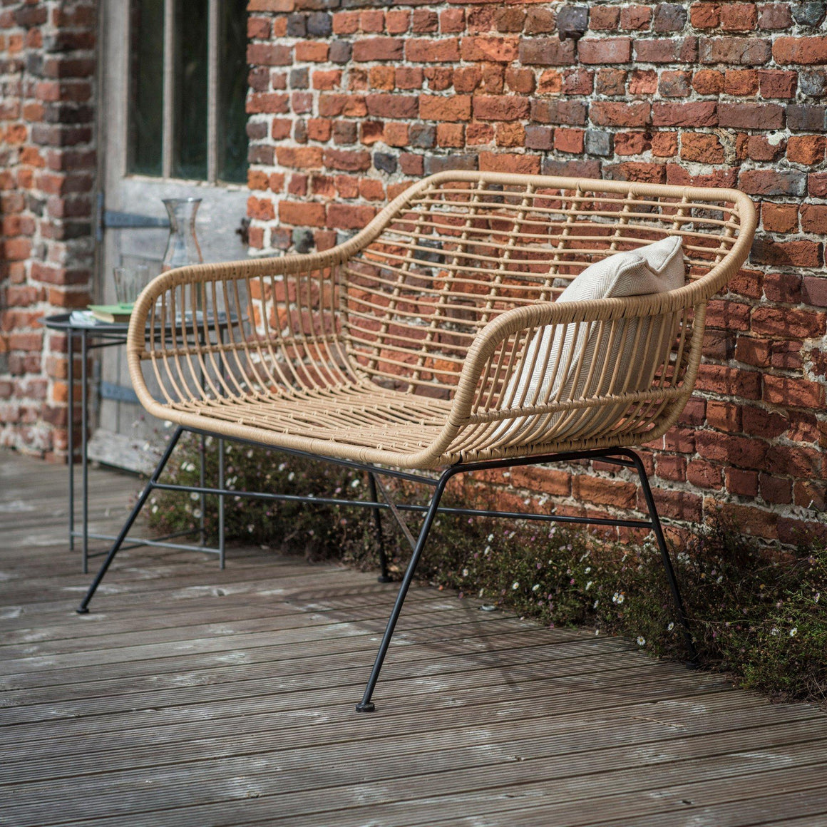 HAMSTEAD BENCH - ALL WEATHER BAMBOO ***ENQUIRE***