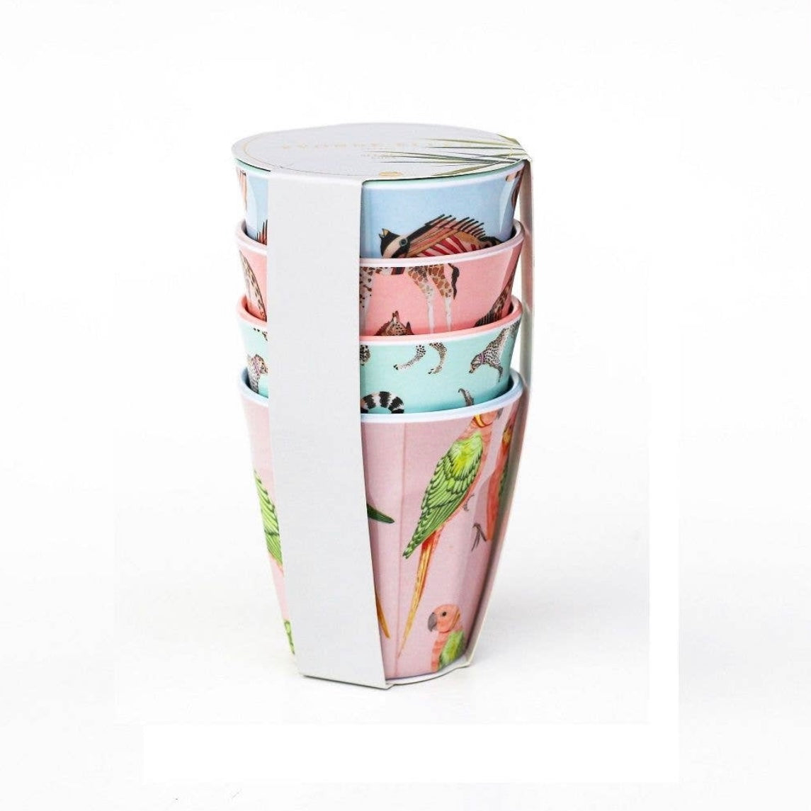 SET OF FOUR PICNIC TUMBLERS