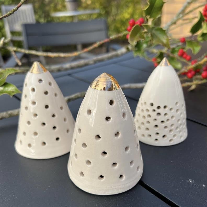 CERAMIC HANDMADE CHRISTMAS TREES