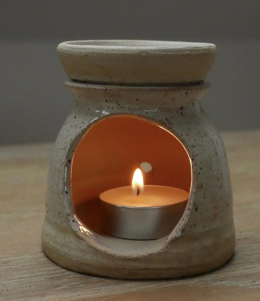 HAND THROWN MINI CERAMIC BURNER