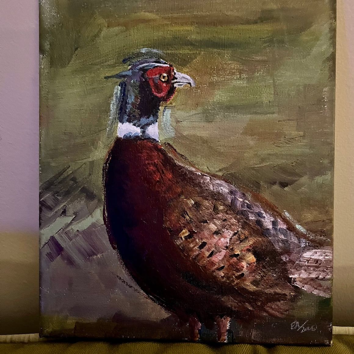PHEASANT “ON THE LOOK OUT” PICTURE