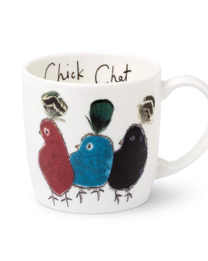 BONE CHINA MUGS BY ANNA WRIGHT