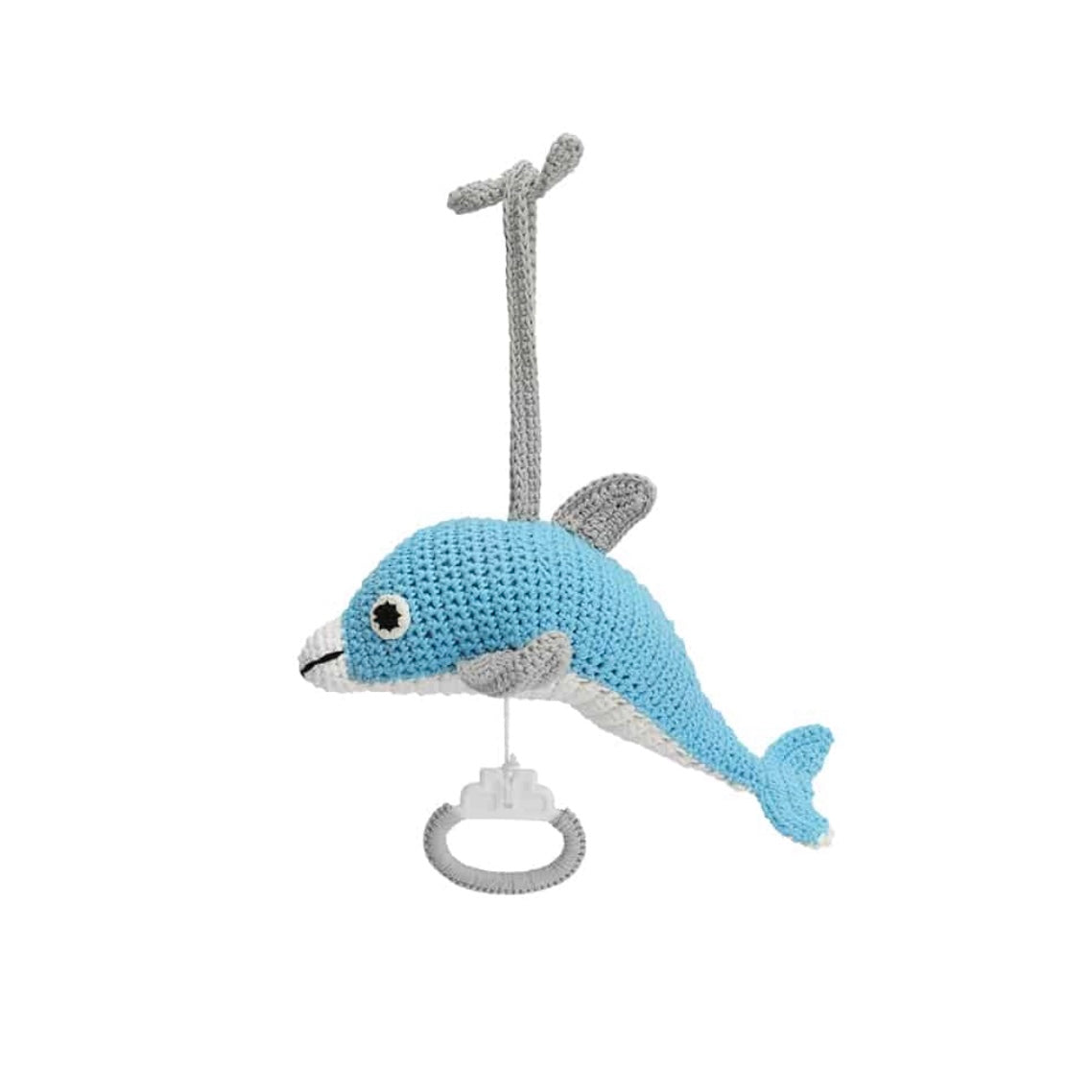 CROCHET MUSICAL DOLPHIN MOBILE