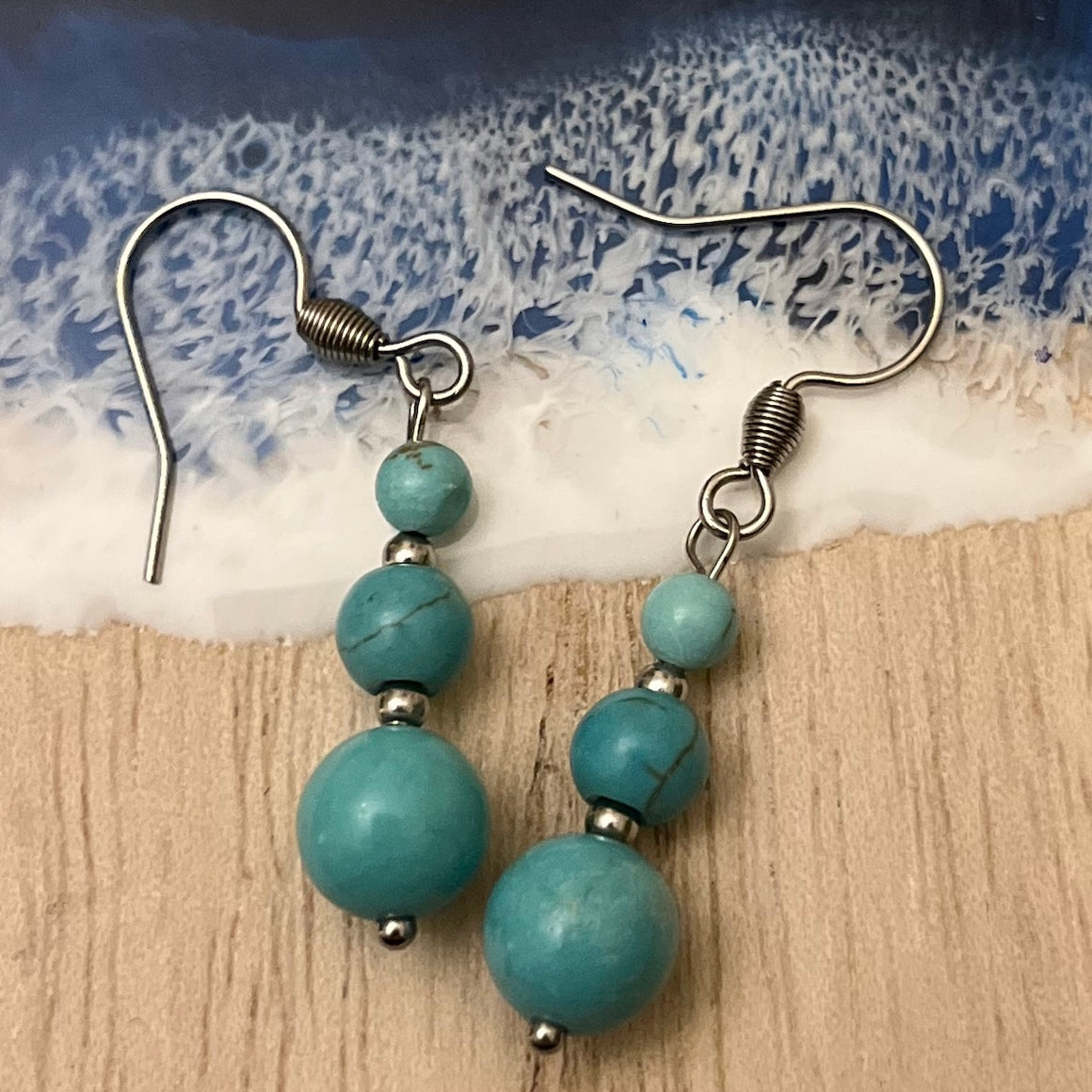 TURQUOISE DROP EARRINGS