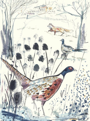 THE PHEASANT & THE FOX - PRINT