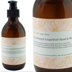 YLANG YLANG AND GRAPEFRUIT HAND AND BODY WASH