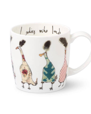 BONE CHINA MUGS BY ANNA WRIGHT