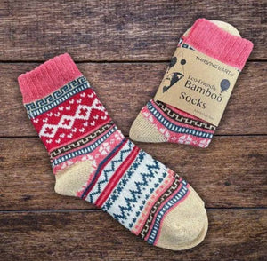 NORDIC BAMBOO SOCKS - Size 4 -7