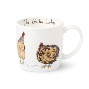 BONE CHINA MUGS BY ANNA WRIGHT - VARIOUS DESIGNS WITH MESSAGES