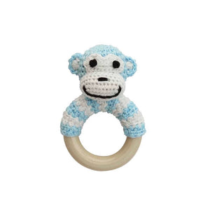 CROCHET RATTLE/TEETHER- VARIOUS