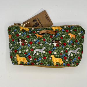 WILDFLOWER WALKIES COSMETIC OR MAKEUP BAG