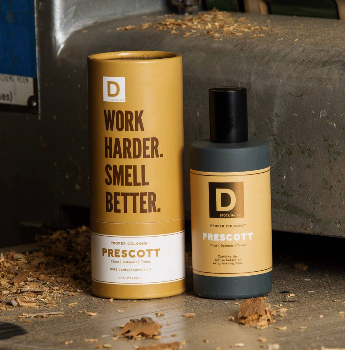 WORK HARDER SMELL BETTER COLOGNE