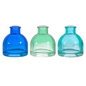 COOL TONED MINI BUD VASES-SET OF 3