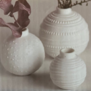 PEARL VASE MINI - SET OF 3