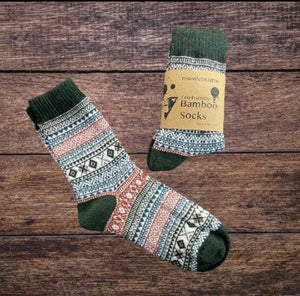 NORDIC BAMBOO SOCKS - Size 4 -7