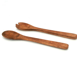 ACACIA WOODEN SERVING SPOONS