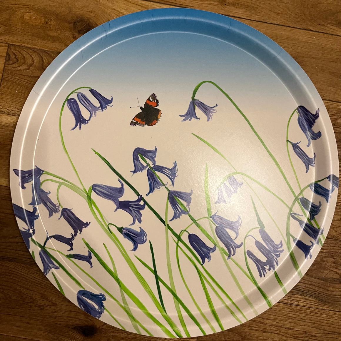 BLUEBELL AND BUTTERFLY TRAY