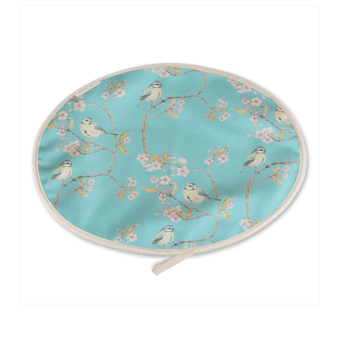 BLUE TIT HOB COVER - PINK OR TURQUOISE