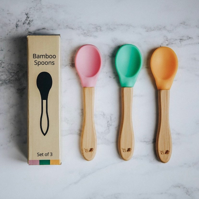 BAMBOO BABY WEANING SPOONS