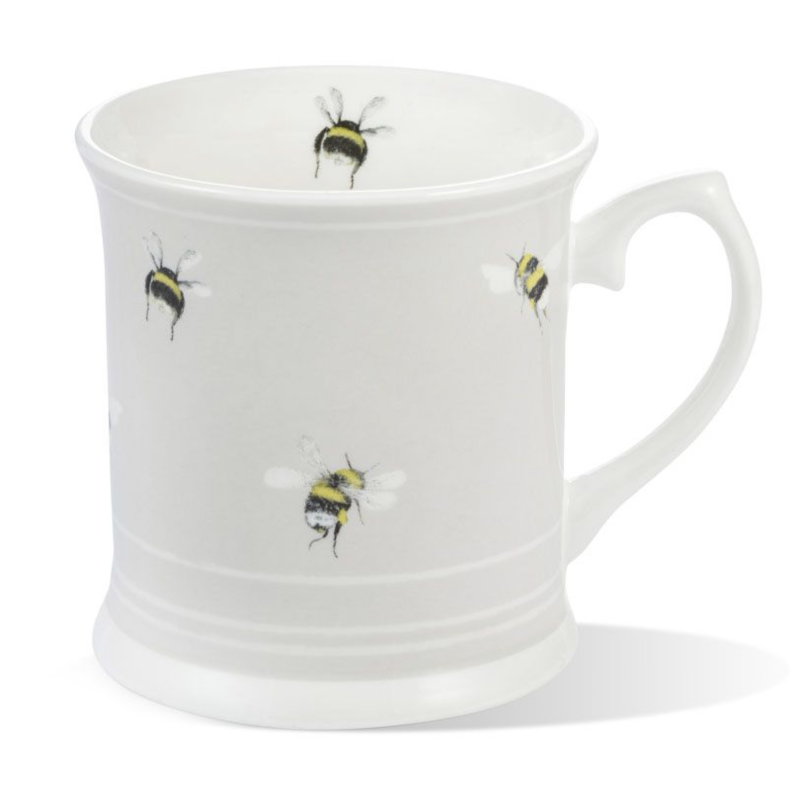GREY BEE MUG BY MOSNEY MILL - Feather & Twigs