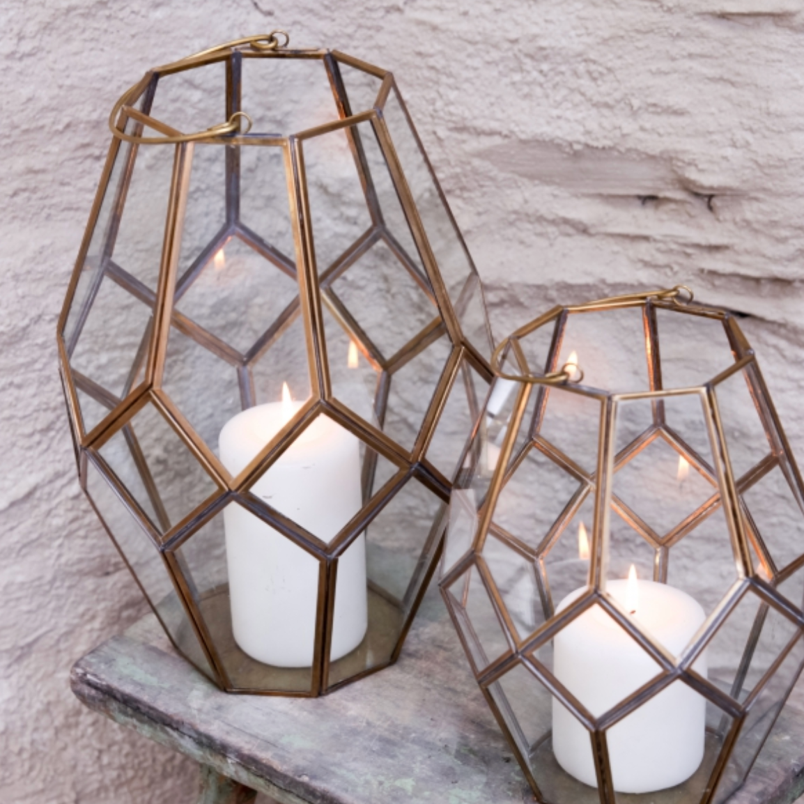 MOHANI LANTERN - LARGE BY NKUKU - Feather & Twigs