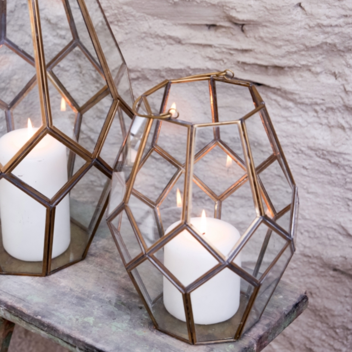 MOHANI LANTERN - SMALL BY NKUKU - Feather & Twigs